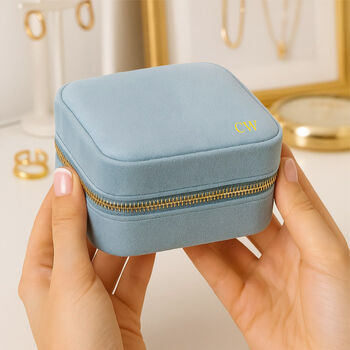 Personalised Velvet Jewellery Organiser, 7 of 12