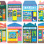 Shops 1000 Piece Jigsaw Puzzle, thumbnail 2 of 2