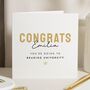 Personalised Graduation And Exams Congratulations Card, thumbnail 1 of 7