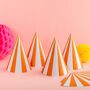 Bright Striped Party Hats, thumbnail 8 of 9