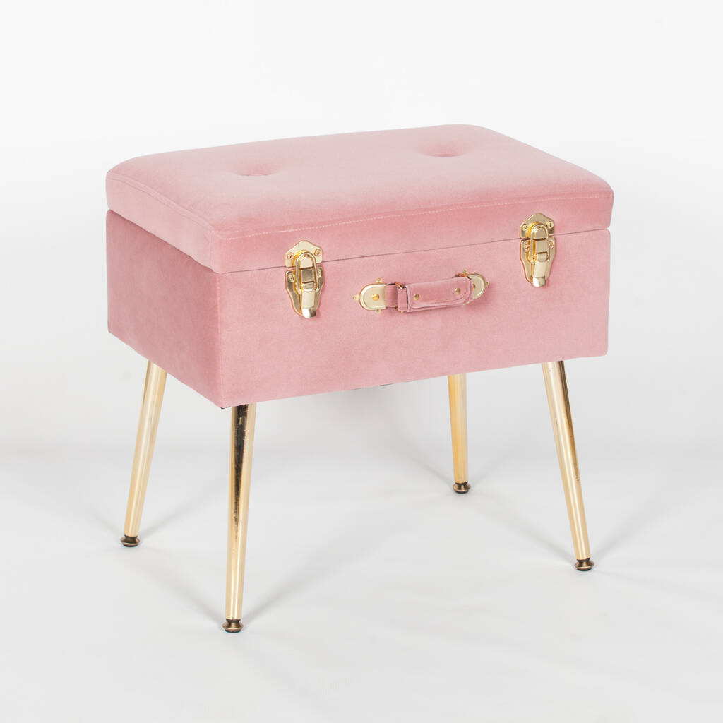 Dressing Table Stool With Storage, 1 of 12