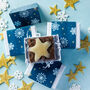 Christmas 'Snowflakes' Mini Mince Pie Brownie Gift Box, thumbnail 2 of 2