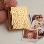 Personalised Family Album Miniature Locket Necklace, thumbnail 1 of 11