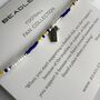 Leicester City Football Fan Bead Bracelet With Charms, thumbnail 2 of 5