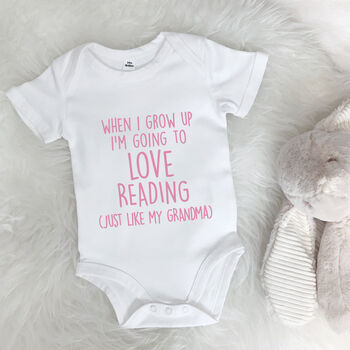 When I Grow Up, I'll Love…Like Grandma Babygrow, 5 of 9