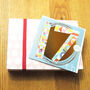 Gold Foiled Number Seventeen Card, thumbnail 3 of 4