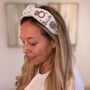 Bride To Be Hand Embellished Pearl And Diamanté Headband, thumbnail 1 of 3
