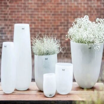 Vase Robert White Colour By Dut Z, 5 of 5