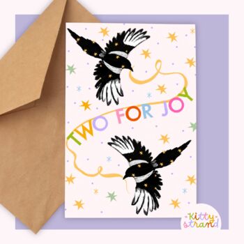 Two For Joy: New Babies, Twins Card, 4 of 5