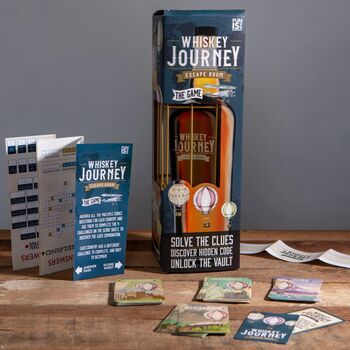 Whisky Journey Escape Room Game, 2 of 6