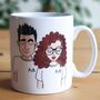 Personalised Valentine Create Your Own Couple Mug, thumbnail 1 of 4