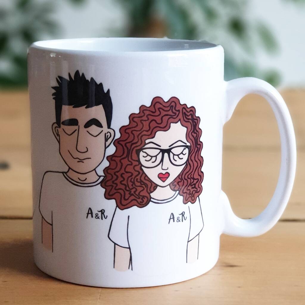 Personalised Valentine Create Your Own Couple Mug, 1 of 4