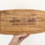 Engraved Couples Chopping Board Home Sweet Home, thumbnail 2 of 7