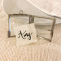 Tiny Silver Photo Frame Place Card, thumbnail 6 of 11