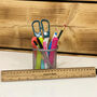 Personalised 30cm Oak Veneer Ruler Bookmark Gift, thumbnail 4 of 4