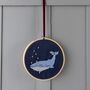 Whale Embroidery Kit, thumbnail 1 of 2