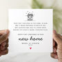 Personalised Poem 1st Christmas In New Home Card, thumbnail 1 of 3