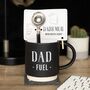 Dad Fuel Mug And Coffee Scoop Clip, thumbnail 1 of 3