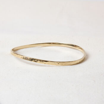 Thin Hammered Stacking Bracelet, 6 of 7