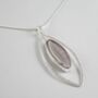 Handmade Sterling Silver Murano Glass Pendant, thumbnail 7 of 10