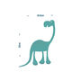 Dinosaur Collection Wall Sticker Pack Large Size, thumbnail 3 of 4