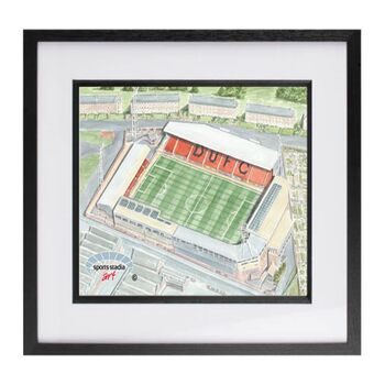 Dundee United Tannadice Park Stadium Art Print, 3 of 3