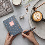 2026 A6 Day A Page Diary Matilda Myres Personalise With Name Or Initials, thumbnail 1 of 8