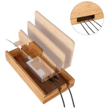 Bamboo Charging Multi Device Docking Station, 5 of 8