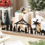 Personalised Nativity Scene With Wooden Base, thumbnail 2 of 4