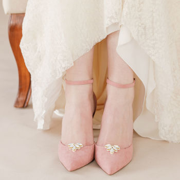 Opal Wedding Shoe Clips, 2 of 7