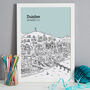 Personalised Dundee Print, thumbnail 3 of 9