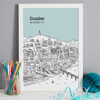 Personalised Dundee Print, 3 of 9