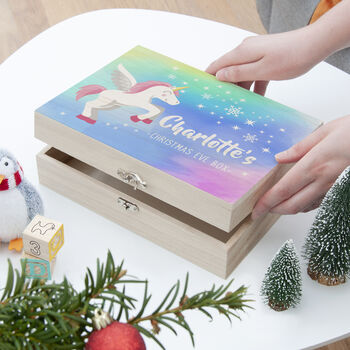 Personalised Unicorn Christmas Eve Box, 10 of 11