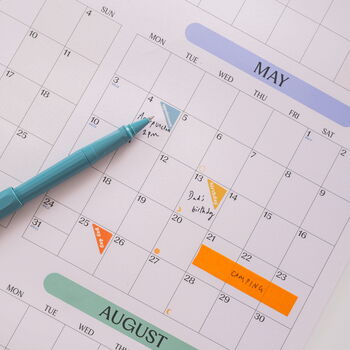 2026 2027 Large A1 Academic Year Wall Planner, 2 of 8