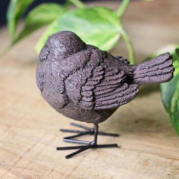 Brown Bird Ornament, 3 of 4