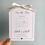 Gold Foil Save The Date Tag, thumbnail 1 of 7