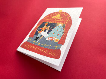 The Nutcracker Ballet Christmas Greetings Card, 3 of 5