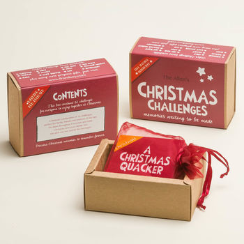 Personalised Christmas Challenges Game, 3 of 4