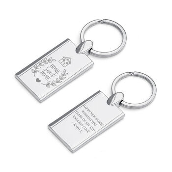 Personalised Home Sweet Home Keyring, 5 of 5