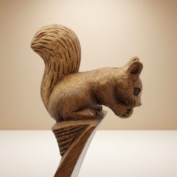 Rabbit And Squirrel Balancing Wooden Wine Bottle Holder, 4 of 8
