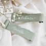Sage Green Handwritten Wedding Place Name Card, thumbnail 4 of 4