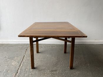 1930’s Vintage Oak Draw Leaf Dining Table, 9 of 11