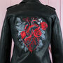 Gothic Anatomical Heart Bridal Jacket, thumbnail 5 of 10