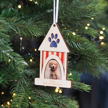 Personalised Pet Photo Christmas Bauble Decoration, 3 of 8