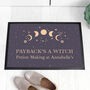 Personalised Celestial Moon Phase Indoor Doormat, thumbnail 1 of 4