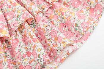 Edith Pink Floral Skirt, 5 of 7