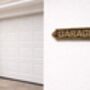 Custom Solid Brass Garage Plaque With Antique Finish, thumbnail 6 of 6