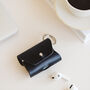 Leather Airpod Case With A Personalised Funny Message, thumbnail 9 of 12