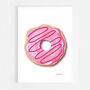 Pink Doughnut Print, thumbnail 5 of 5