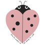 Ladybird Heart Babygrow, thumbnail 2 of 2